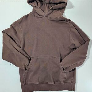 Shaka Wear Essential Super Heavy Weight Hoodie Brown Men's Size Small
